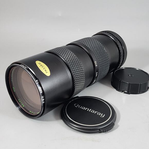 Quantaray 85-210mm f/3.8 FD-Mount Manual Focus Zoom Lens Macro w/Case + 2X Conv - Picture 4 of 11